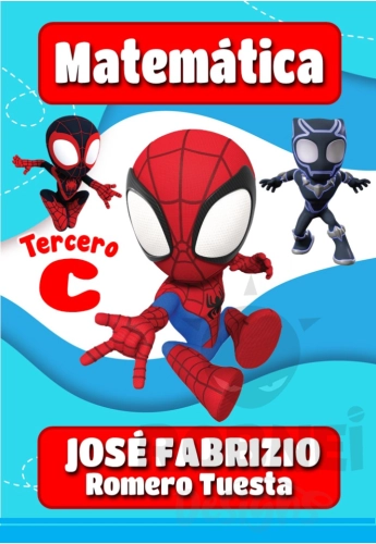 Spidey Caratula Matematica